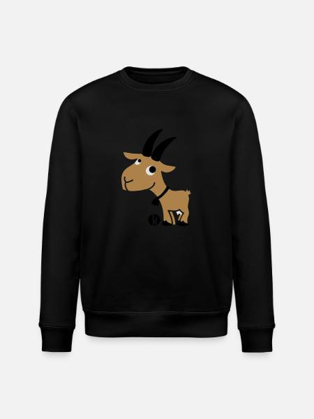 Goat - Stanley/Stella ROLLER Unisex Organic Sweatshirt - black