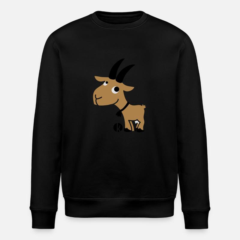 Goat - Sweat bio ROLLER Stanley/Stella Unisexe - noir