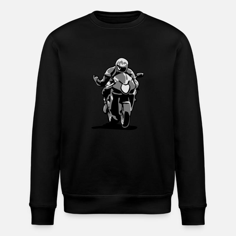 Moto de course - Sweat bio ROLLER Stanley/Stella Unisexe - noir