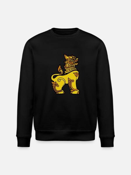 Chinthe Myanmar Myanmar - Stanley/Stella ROLLER Unisex Organic Sweatshirt - black