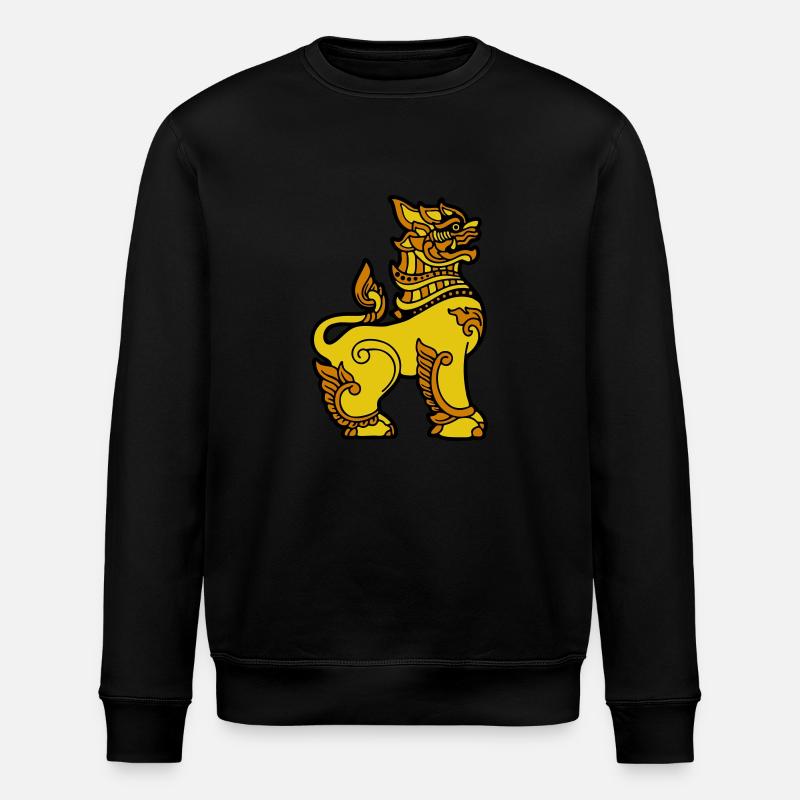 Chinthe, Myanmar, Myanmar - Stanley/Stella Unisex Bio-Sweatshirt ROLLER - Schwarz