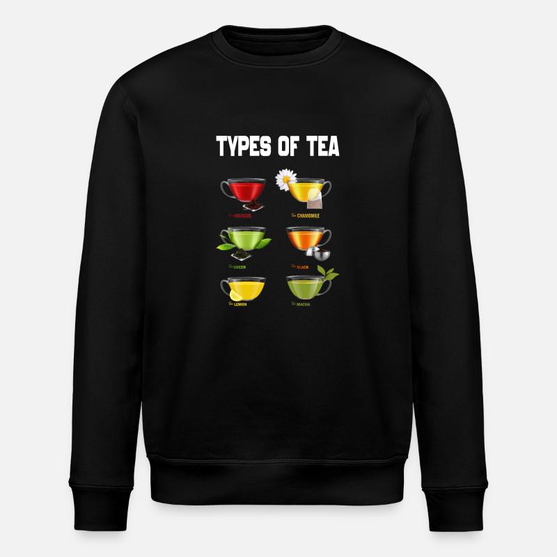 TEE-SORTEN - Teesorten - Stanley/Stella Unisex Bio-Sweatshirt ROLLER - Schwarz