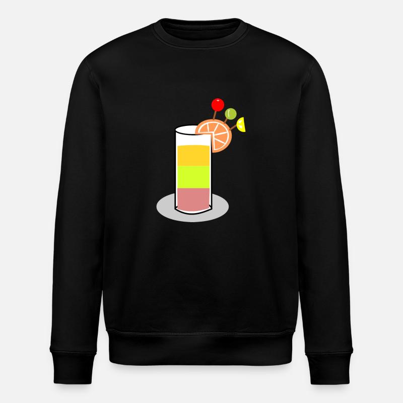 Cocktail Ampel - Stanley/Stella Unisex Bio-Sweatshirt ROLLER - Schwarz