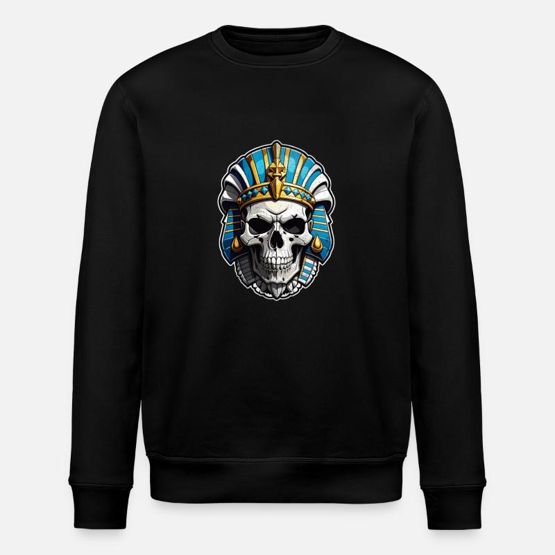 pharaon- momie - egypte - Sweat bio ROLLER Stanley/Stella Unisexe - noir