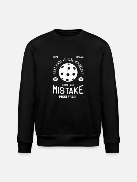 Pickleball, the next shot - Stanley/Stella ROLLER Unisex Organic Sweatshirt - black