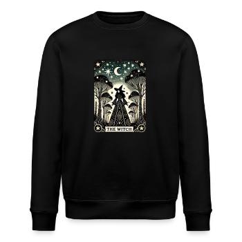 La sorcière - Sweat bio ROLLER Stanley/Stella Unisexe - noir - Devant - Nik (191cm)