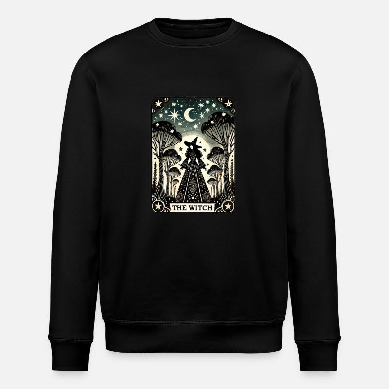Die Hexe - Stanley/Stella Unisex Bio-Sweatshirt ROLLER - Schwarz