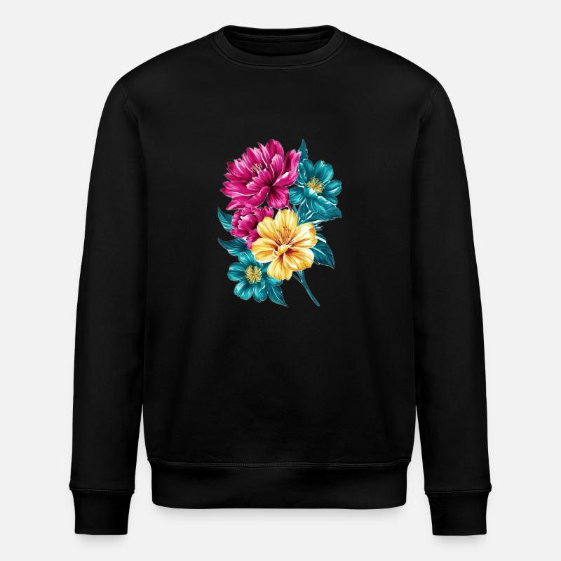 Bouquet - Sweat bio ROLLER Stanley/Stella Unisexe - noir