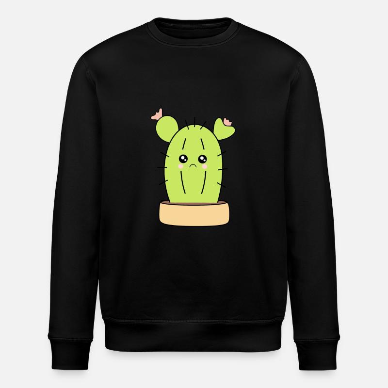 Cactus triste - Sweat bio ROLLER Stanley/Stella Unisexe - noir