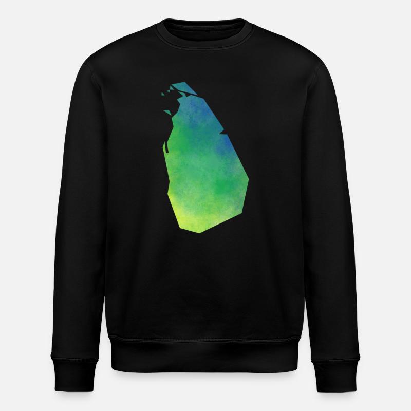 sri lanka - Stanley/Stella Unisex Bio-Sweatshirt ROLLER - Schwarz