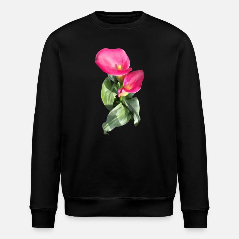 CALLASPink Calla Blossom Magic - Stanley/Stella ROLLER Unisex Organic Sweatshirt - black