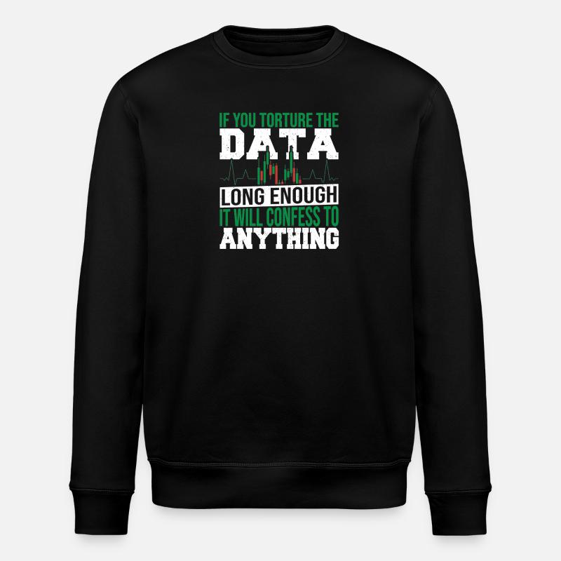 Datenanalyse Datenintegration Datenwissenschaft - Stanley/Stella Unisex Bio-Sweatshirt ROLLER - Schwarz