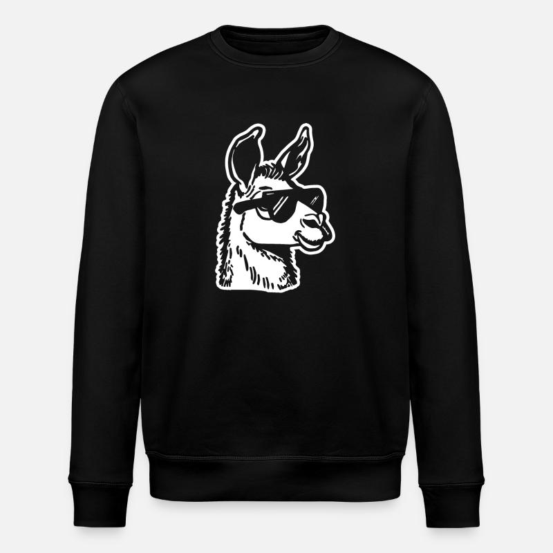 Lama - Sweat bio ROLLER Stanley/Stella Unisexe - noir