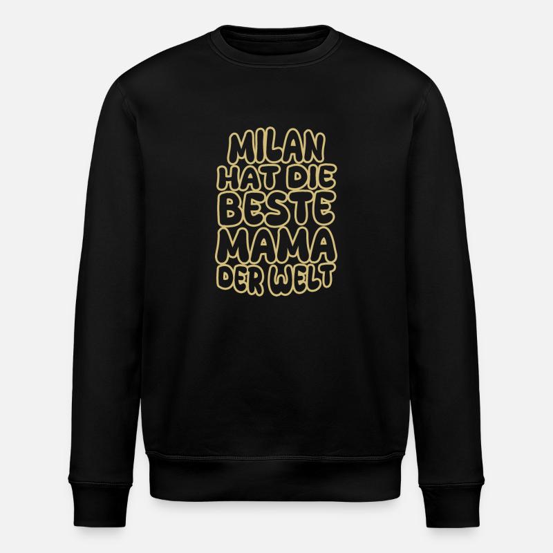 Milan comme un dicton - Sweat bio ROLLER Stanley/Stella Unisexe - noir