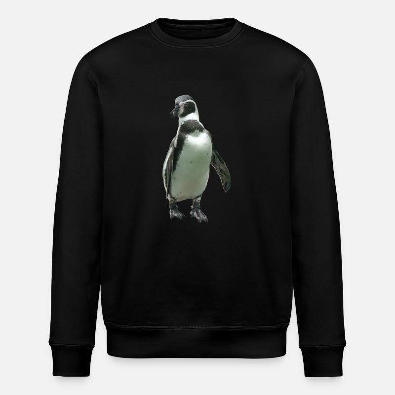 pingvin - Stanley/Stella økologisk unisex-sweatshirt ROLLER - sort