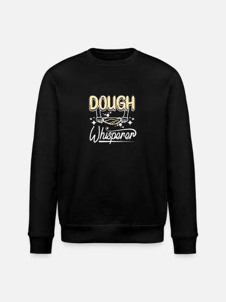 Baking bread, dough whisperer - Stanley/Stella Unisex Bio-Sweatshirt ROLLER - Schwarz