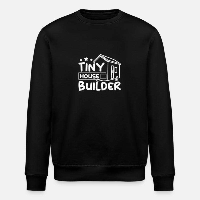 Constructeur de tiny house - Sweat bio ROLLER Stanley/Stella Unisexe - noir