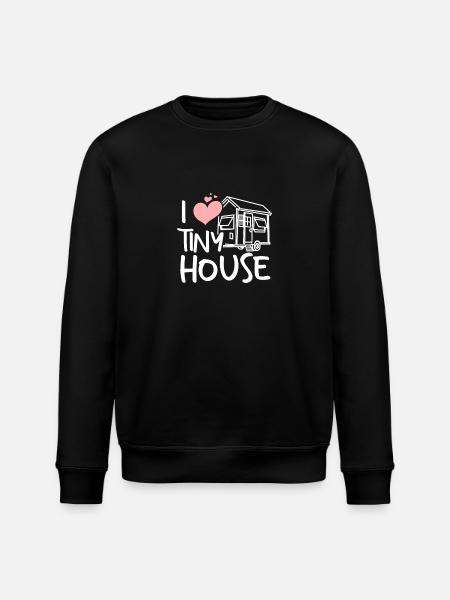 Tiny house builder - Stanley/Stella ROLLER Unisex Organic Sweatshirt - black