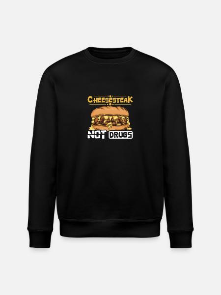 Philly Cheesesteak pas de drogue - Sweat bio ROLLER Stanley/Stella Unisexe - noir