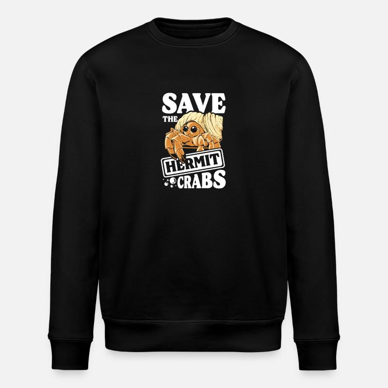 Sauvez les bernard-l’ermite - Sweat bio ROLLER Stanley/Stella Unisexe - noir
