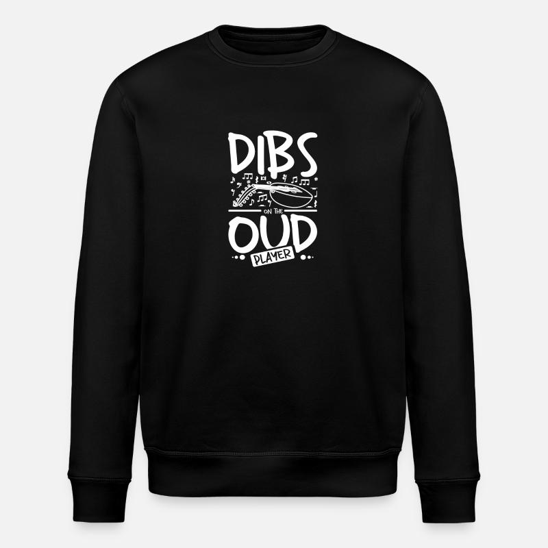Dibs on the oud player - Stanley/Stella Unisex Bio-Sweatshirt ROLLER - Schwarz