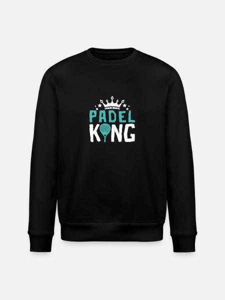 Padel King - Stanley/Stella ROLLER Unisex Organic Sweatshirt - black