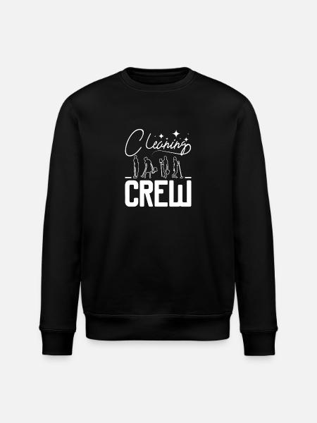 Housekeeping cleaning crew - Stanley/Stella ROLLER Unisex Organic Sweatshirt - black