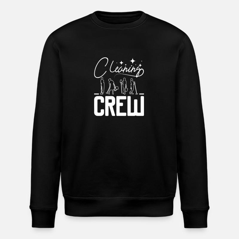 Housekeeping cleaning crew - Stanley/Stella ROLLER Unisex Organic Sweatshirt - black