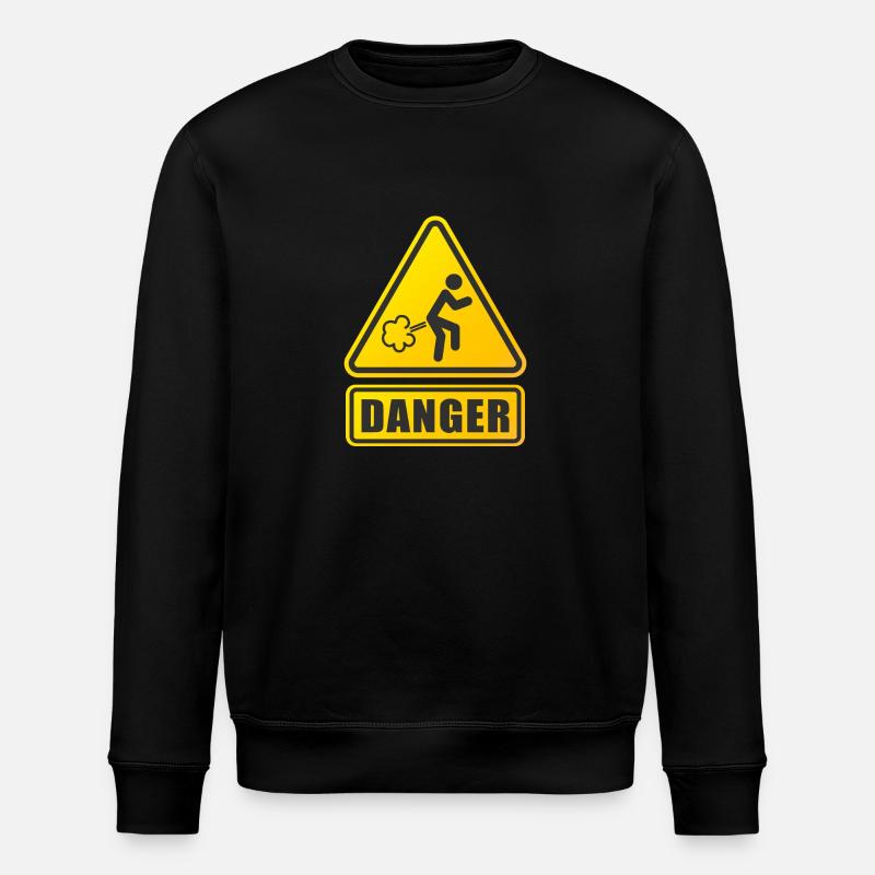 Danger de pet - Sweat bio ROLLER Stanley/Stella Unisexe - noir
