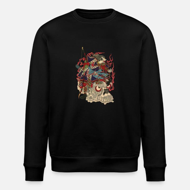 Skull Samurai - Sweat bio ROLLER Stanley/Stella Unisexe - noir