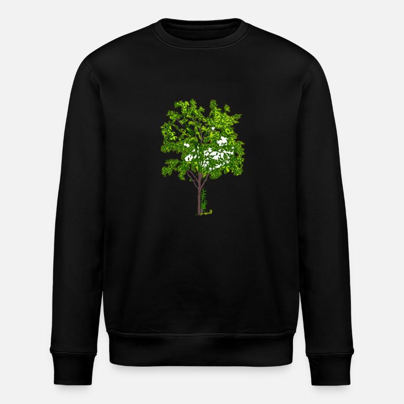 arbre - Sweat bio ROLLER Stanley/Stella Unisexe - noir