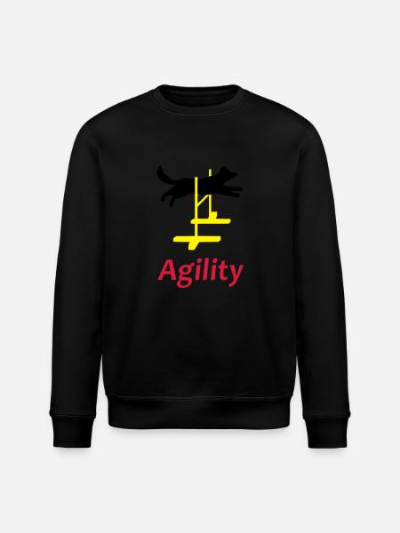 Agility 1 - Stanley/Stella ROLLER Unisex Organic Sweatshirt - black