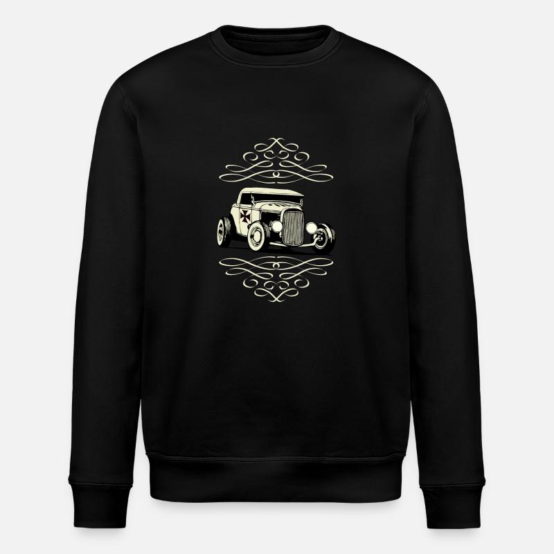 US Old Car - Sweat bio ROLLER Stanley/Stella Unisexe - noir
