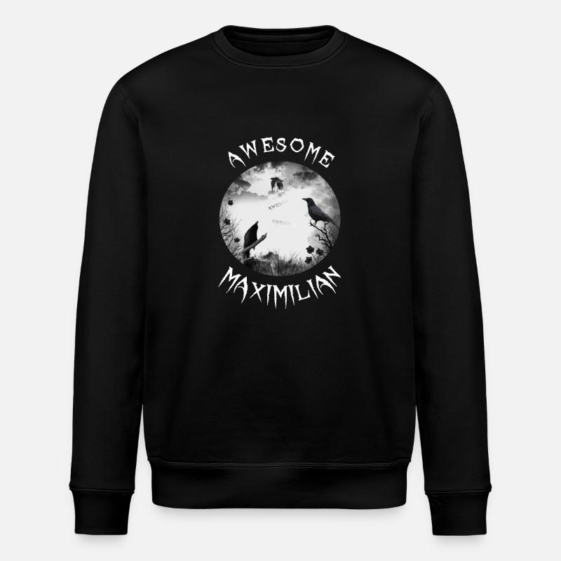 Maximilien Anniversaire Max - Sweat bio ROLLER Stanley/Stella Unisexe - noir