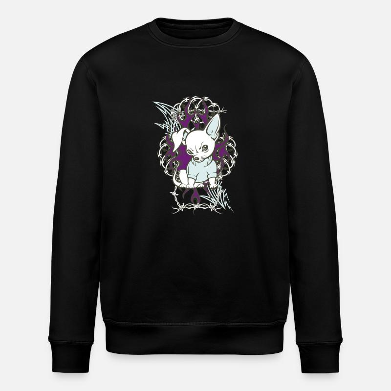 spitz - Stanley/Stella Unisex Bio-Sweatshirt ROLLER - Schwarz