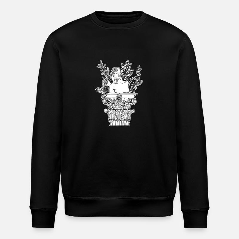 Where Rome - Stanley/Stella ROLLER Unisex Organic Sweatshirt - black