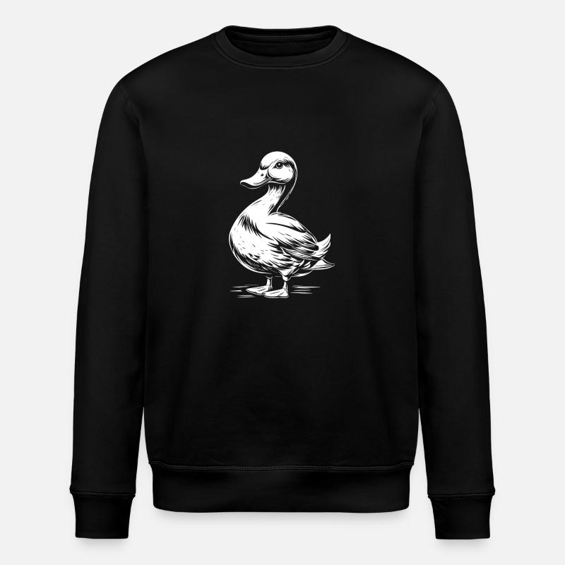 Canard - Sweat bio ROLLER Stanley/Stella Unisexe - noir