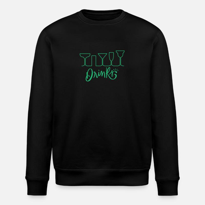 Getränke Galore Drinks - Stanley/Stella Unisex Bio-Sweatshirt ROLLER - Schwarz