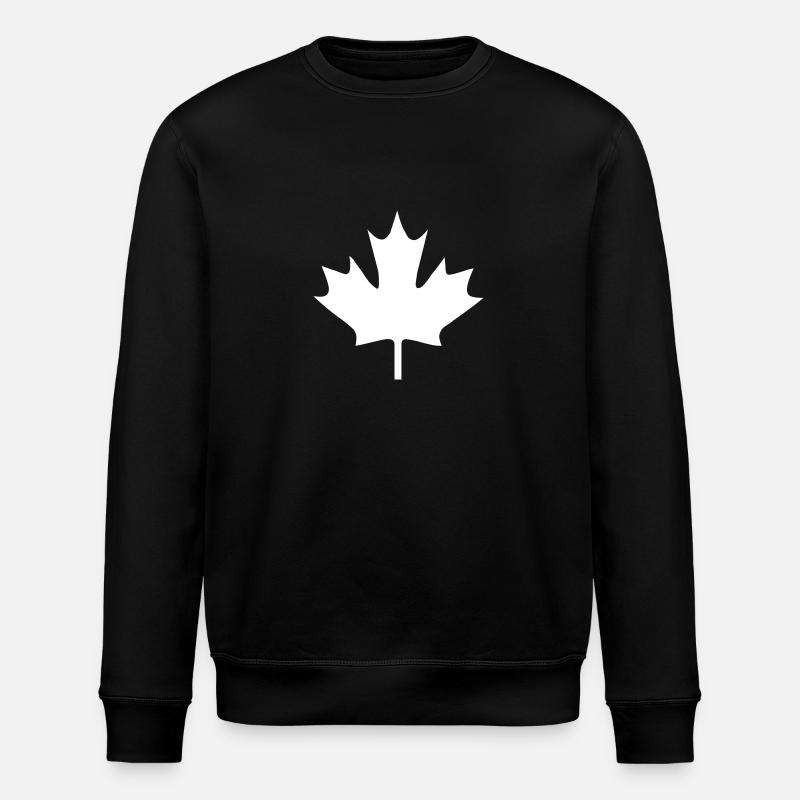 Canada Canada Maple Leaf - Stanley/Stella ROLLER Unisex Organic Sweatshirt - black
