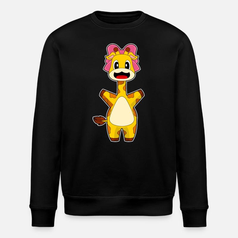 Arc de girafe - Sweat bio ROLLER Stanley/Stella Unisexe - noir