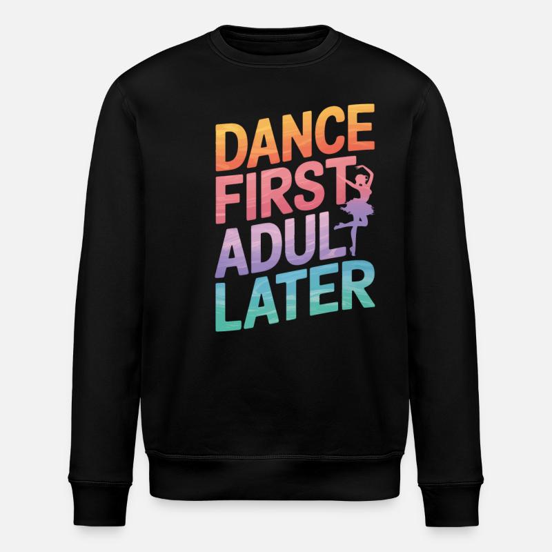 Dansant Danseurs Dansant - Sweat bio ROLLER Stanley/Stella Unisexe - noir