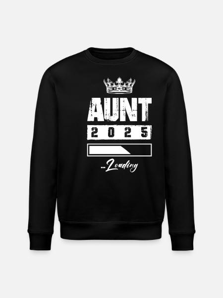 Aunt 2025 Loading - Stanley/Stella ROLLER Unisex Organic Sweatshirt - black