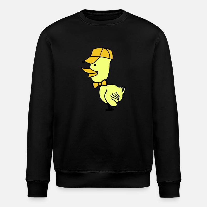 ente cap - Stanley/Stella Unisex Bio-Sweatshirt ROLLER - Schwarz