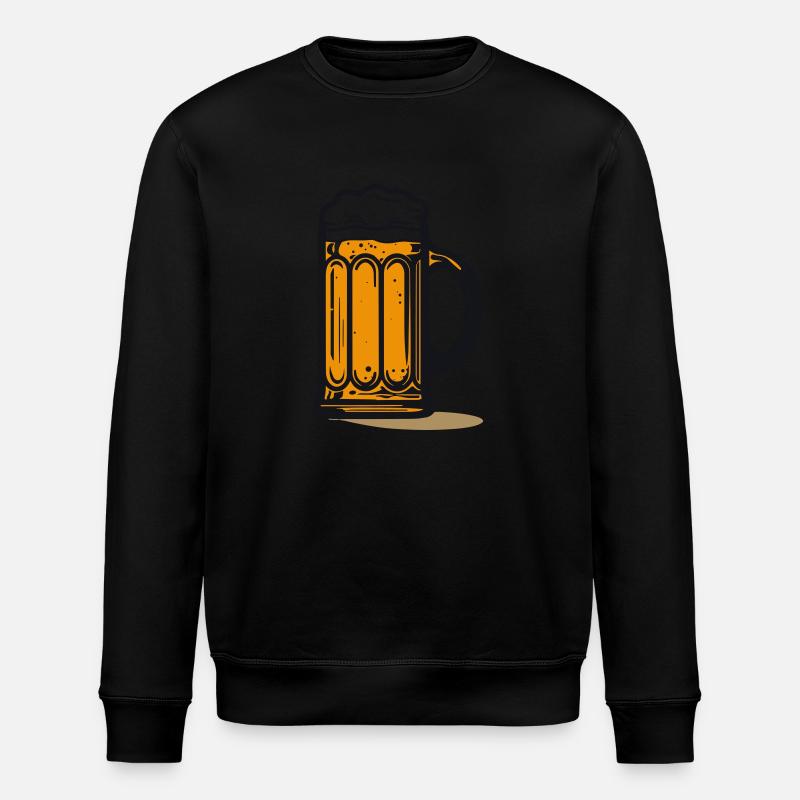 Bier-Ikone - Stanley/Stella Unisex Bio-Sweatshirt ROLLER - Schwarz