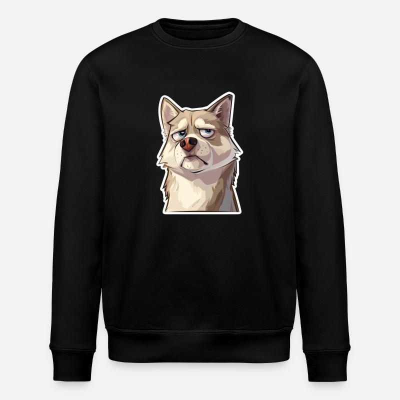 le Husky - Sweat bio ROLLER Stanley/Stella Unisexe - noir