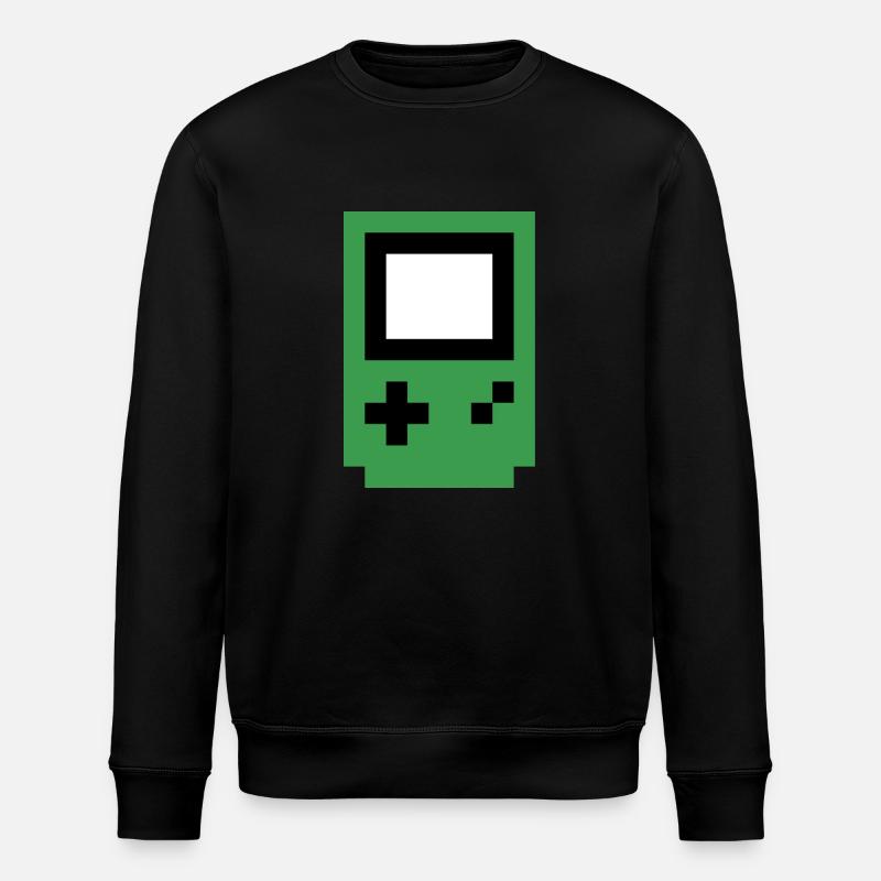 green console - Stanley/Stella ROLLER Unisex Organic Sweatshirt - black