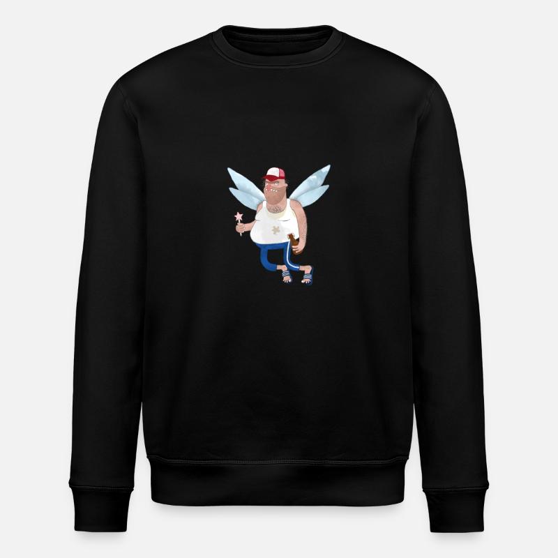 Fee-Mann - Stanley/Stella Unisex Bio-Sweatshirt ROLLER - Schwarz