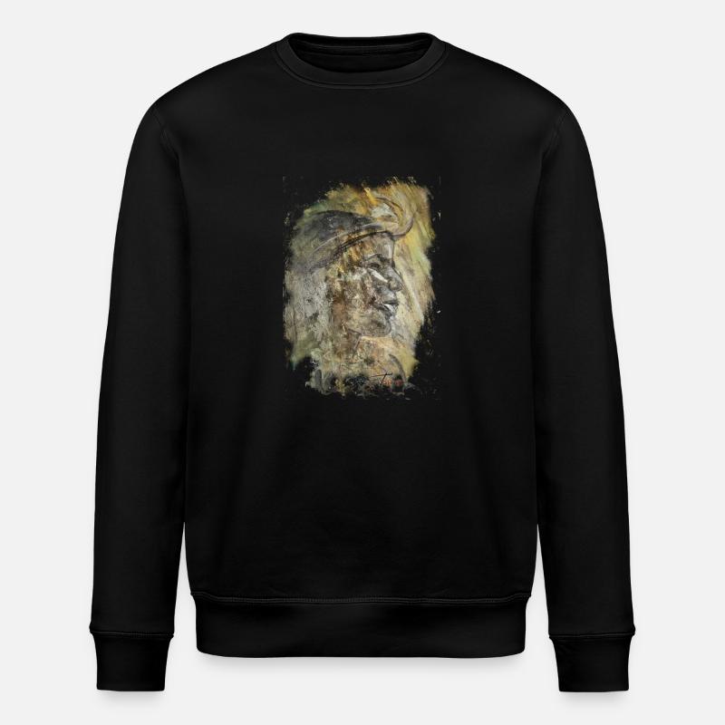 Afrika-Afrika - Stanley/Stella Unisex Bio-Sweatshirt ROLLER - Schwarz