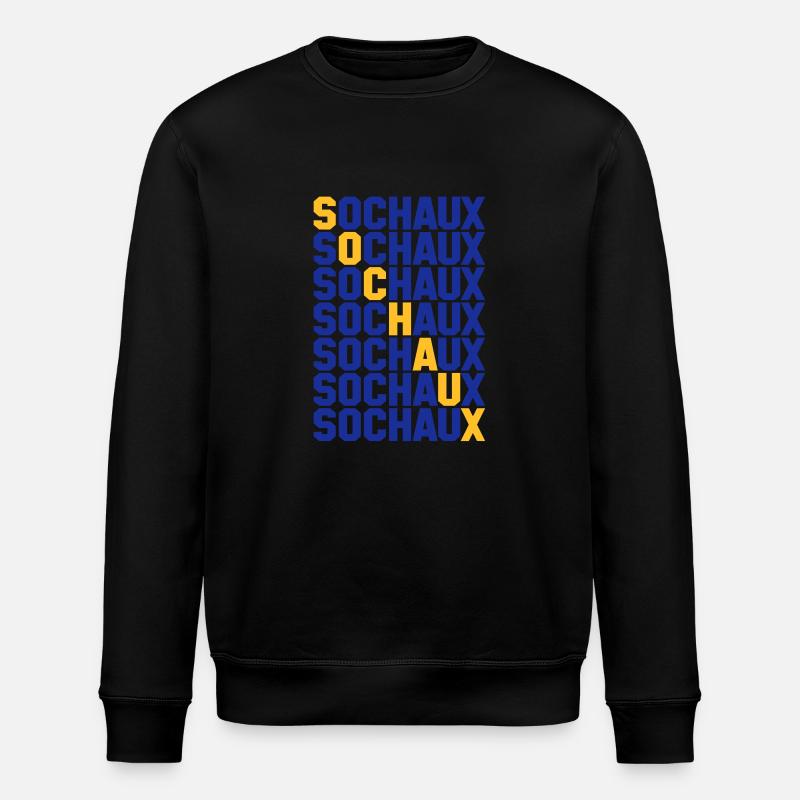 Sochaux Gitter - Stanley/Stella Unisex Bio-Sweatshirt ROLLER - Schwarz