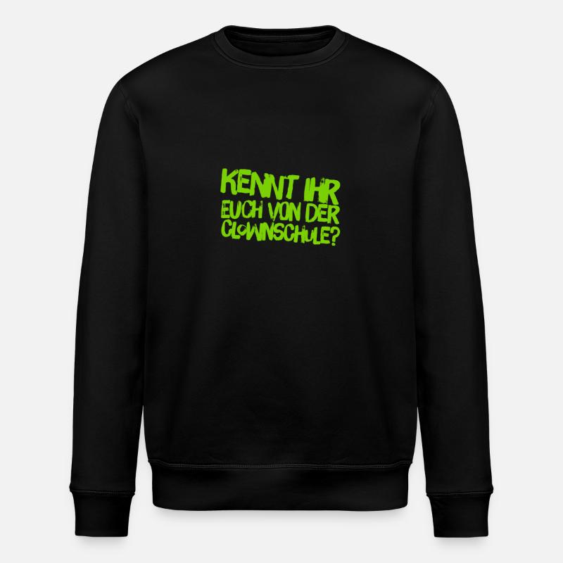 Schlagfertig - Stanley/Stella Unisex Bio-Sweatshirt ROLLER - Schwarz